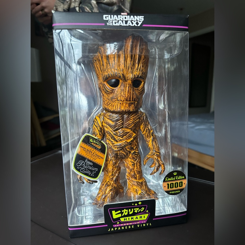 Limited Edition Guardians Of The Galaxy Groot Figure - Japanese Vinyl